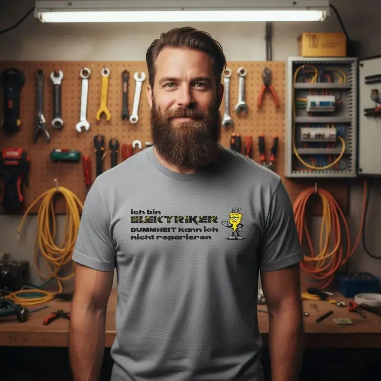 ich bin Elektriker - Dummheit kann ich nicht reparieren